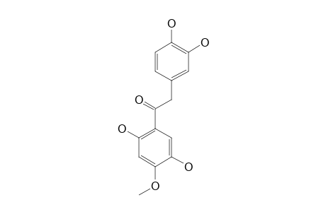 1-(2,5-DIHYDROXY-4-METHOXYPHENYL)-2-(3,4-DIHYDROXYPHENYL)-ETHANONE