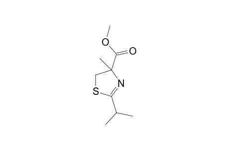 (+/-)-METHYL-2-ISOPROPYL-4-METHYL-4,5-DIHYDROTHIAZOLE-4-CARBOXYLATE
