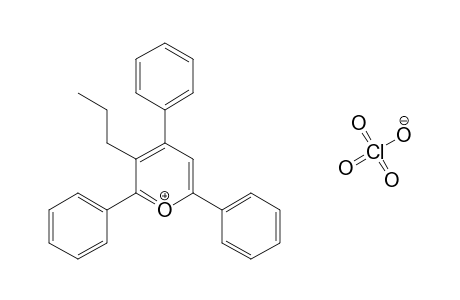 3-propyl-2,4,6-triphenylpyrylium perchlorate