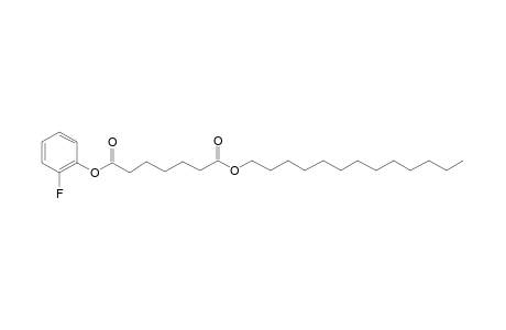 Pimelic acid, 2-fluorophenyl tridecyl ester