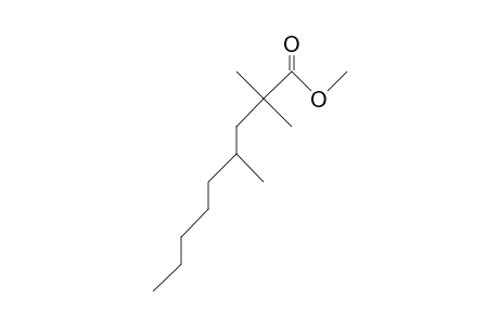 2,2,4-Trimethyl-nonanoic acid, methyl ester