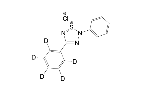 2-Phenyl-4-[2H2]phenyl-2H-1,2,3,5-thiatriazol-1-ium chloride