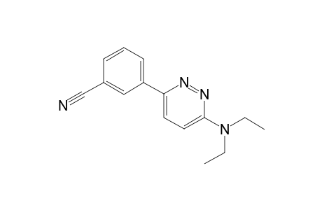 3-[6-(Diethylamino)pyridazin-3-yl]benzonitrile