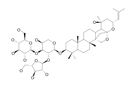 Jujubogenin-3-O.alpha.-L-arabino-furanosyl-(1->2)-[.beta.-D-glucopyranosyl-(1->3).alpha.-L-arabinopyranoside