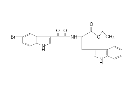 N-[(5-bromoindol-3-yl)glyoxyloyl]-3-(indol-3-yl)alanine, ethyl ester