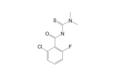 3-(2-chloro-6-fluorobenzoyl)-1,1-dimethyl-2-thiourea