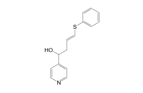 [(E)/Z)-4-Phenylsulfanyl-1-(4'-pyridyl)]-3-buten-1-ol