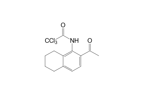 N-(2-acetyl-5,6,7,8-tetrahydro-1-naphthyl)-2,2,2-trichloroacetamide