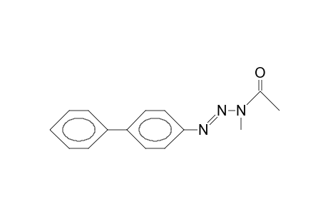 3-ACETYL-3-METHYL-1-(4-BIPHENYLYL)-TRIAZEN