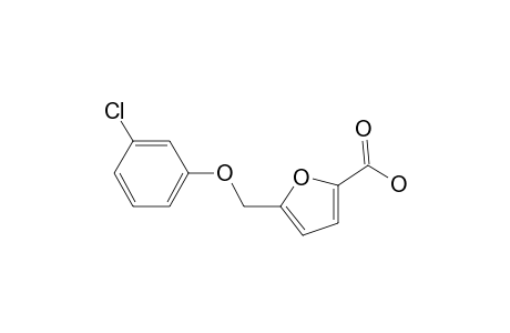 5-[(3-Chlorophenoxy)methyl]-2-furoic acid