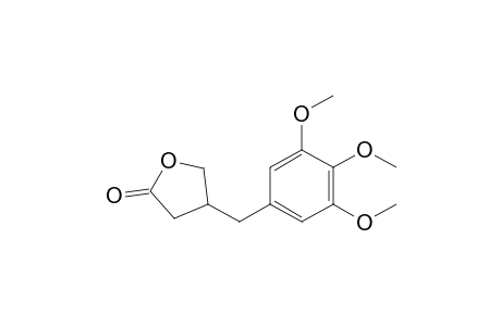 4-(3,4,5-Trimethoxybenzyl)tetrahydrofuran-2-one