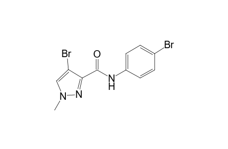 4-Bromo-N-(4-bromophenyl)-1-methyl-1H-pyrazole-3-carboxamide