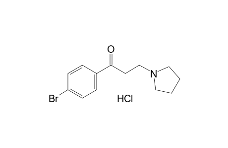 4'-bromo-3-(1-pyrrolidinyl)propiophenone, hydrochloride