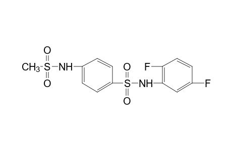 4'-[(2,5-difluorophenyl)sulfamoyl]methanesulfonanilide