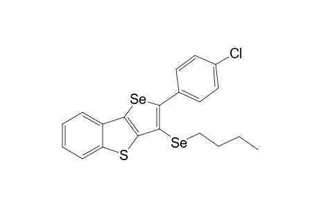 3-(butylselanyl)-2-(4-chlorophenyl)benzo[b]selenopheno[2,3-d]thiophene