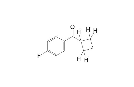 cyclobutyl p-fluorophenyl ketone