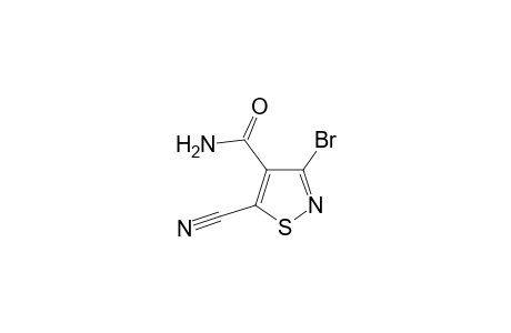 3-Bromo-4-cyanoisothiazole-5-carboxamide