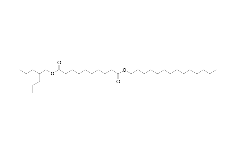 Sebacic acid, 2-propylpentyl tetradecyl ester