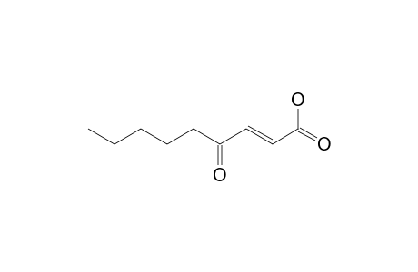 (E)-4-Oxonon-2-enoic Acid