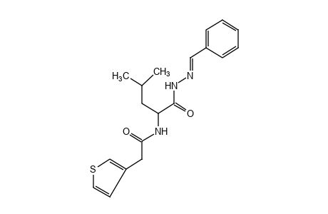N-[(3-thienyl)acetyl]leucine, benzylidenehydrazide