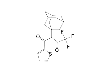 1,3-Butanedione, 4,4,4-trifluoro-1-(2-thienyl)-2-tricyclo[3.3.1.1(3,7)]dec-1-yl-