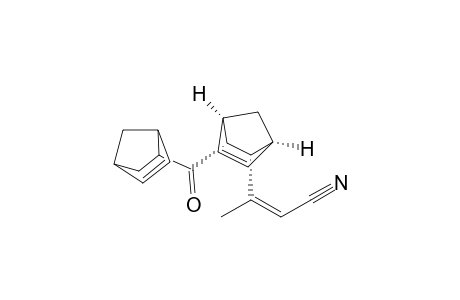 2-Butenenitrile, 3-[3-(bicyclo[2.2.1]hept-5-en-2-ylcarbonyl)bicyclo[2.2.1]hept-5-en-2- yl]-, [1.alpha.,2.alpha.(Z),3.alpha.(1R*,2S*,4R),4.alpha.]-