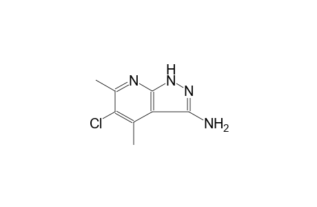 5-Chloro-4,6-dimethyl-1H-pyrazolo[3,4-b]pyridin-3-amine