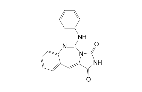 5-Phenylamino-1,3-dioxoimidazo[1,5-c][1,3]benzodiazepine