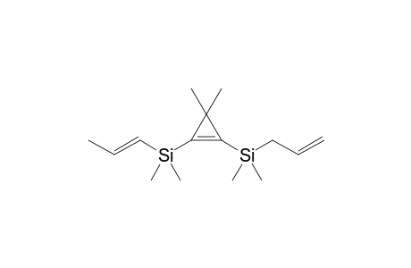 2-(Allyldimethylsilyl)-1-(dimethylpropenylsilyl)-3,3-dimethyl-1-cyclopropene