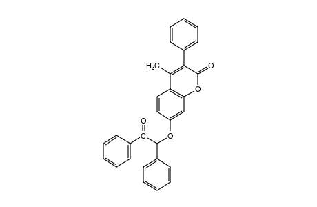 7-(1,2-diphenyl-2-oxoethoxy)-4-methyl-3-phenylcoumarin
