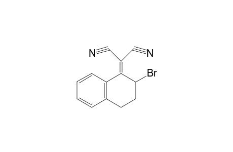 2-(2-bromo-3,4-dihydro-1(2H)-naphthalenylidene)malononitrile