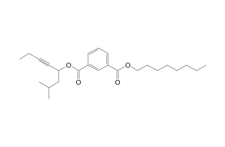 Isophthalic acid, 2-methyloct-5-yn-4-yl octyl ester