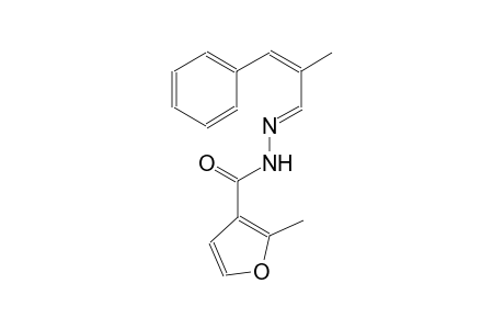 2-methyl-N'-[(E,2Z)-2-methyl-3-phenyl-2-propenylidene]-3-furohydrazide