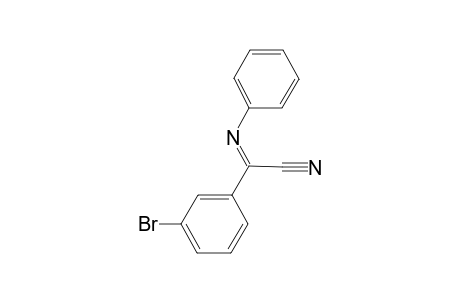 (m-BROMOPHENYL) (PHENYLIMINO)ACETONITRILE