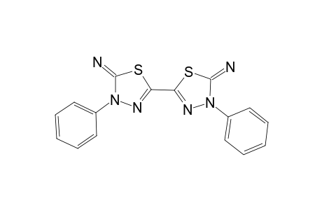 2,2'-Bis(4-phenyl-4,5-dihydro-5-imino-1,3,4-thiadiazole)