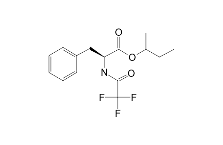 L-Phenylalanine, N-(trifluoroacetyl)-, 1-methylpropyl ester