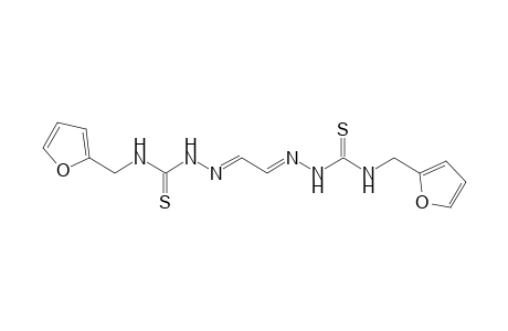 Glyoxal, bis(4-furfuryl-3-thiosemicarbazone