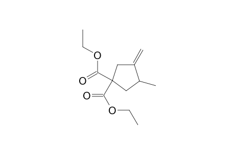 diethyl 3-methyl-4-methylene-cyclopentane-1,1-dicarboxylate