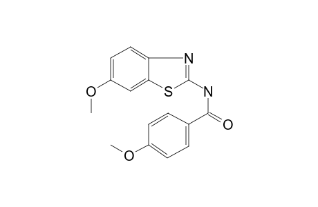 4-Methoxy-N-(6-methoxy-2-benzothiazolyl)benzamide