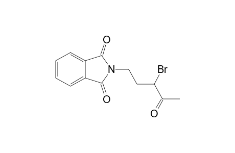 2-(3-Bromanyl-4-oxidanylidene-pentyl)isoindole-1,3-dione