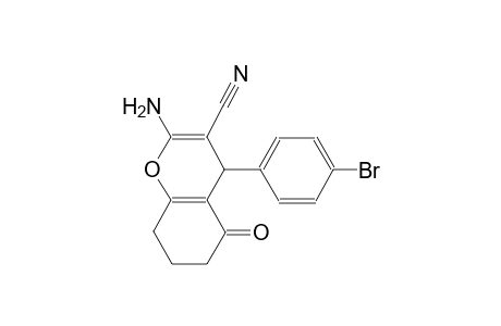 4H-1-benzopyran-3-carbonitrile, 2-amino-4-(4-bromophenyl)-5,6,7,8-tetrahydro-5-oxo-