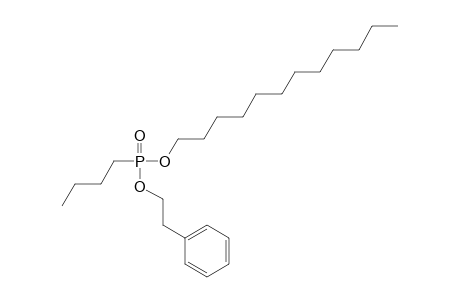 Butylphosphonic acid, dodecyl 2-phenylethyl ester