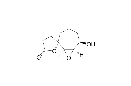 Spiro[furan-2(5H),2'-[8]oxabicyclo[5.1.0]octan]-5-one, dihydro-6'-hydroxy-1',3'-dimethyl-, (1'.alpha.,2'.beta.,3'.alpha.,6'.alpha.,7'.alpha.)-(.+-.)-