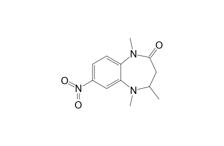 1,4,5-Trimethyl-7-nitro-1,3,4,5-tetrahydro-2H-1,5-benzodiazepin-2-one
