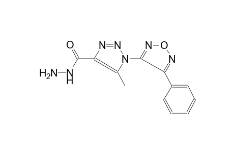 1H-1,2,3-triazole-4-carboxylic acid, 5-methyl-1-(4-phenyl-1,2,5-oxadiazol-3-yl)-, hydrazide