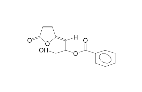 (4Z)-6-BENZOYLOXY-7-HYDROXY-2,4-HEPTADIEN-4-OLIDE