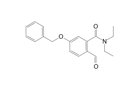 N,N-Dibenzyl-5-(benzyloxy)-2-formylbenzamide