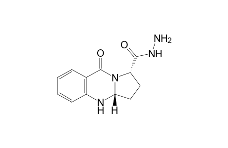 9-OXO-1,2,3,3A,4,9-HEXAHYDROPYRROLO-[2,1-B]-QUINAZOLINE-1-HYDRAZINOCARBOXAMIDE