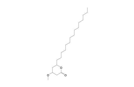 6-DODECYL-4-METHOXYTETRAHYDRO-PYRAN-2-ONE