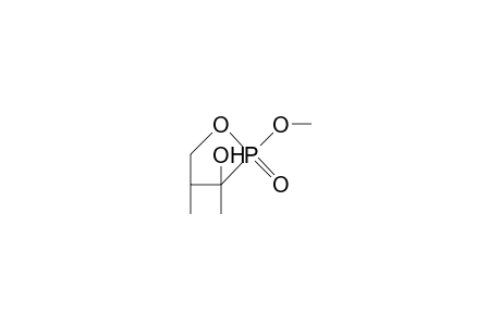 (2S,3R,4R)-3,4-Dimethyl-2-methoxy-2-oxo-1,2-oxophospholan-3-ol